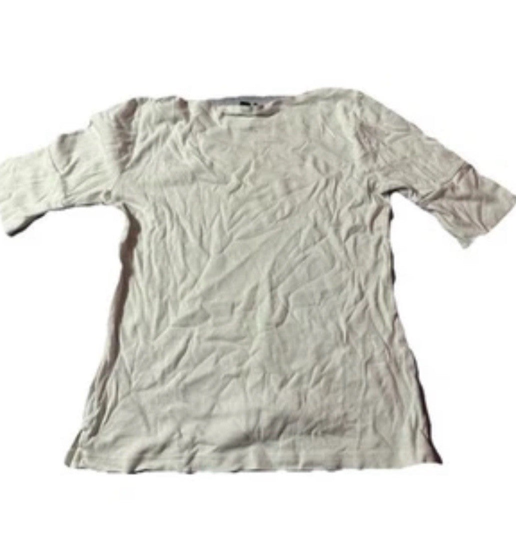 Ralph Lauren Button Down Shirt Women's Size M White Non-Iron Long Sleeve Logo