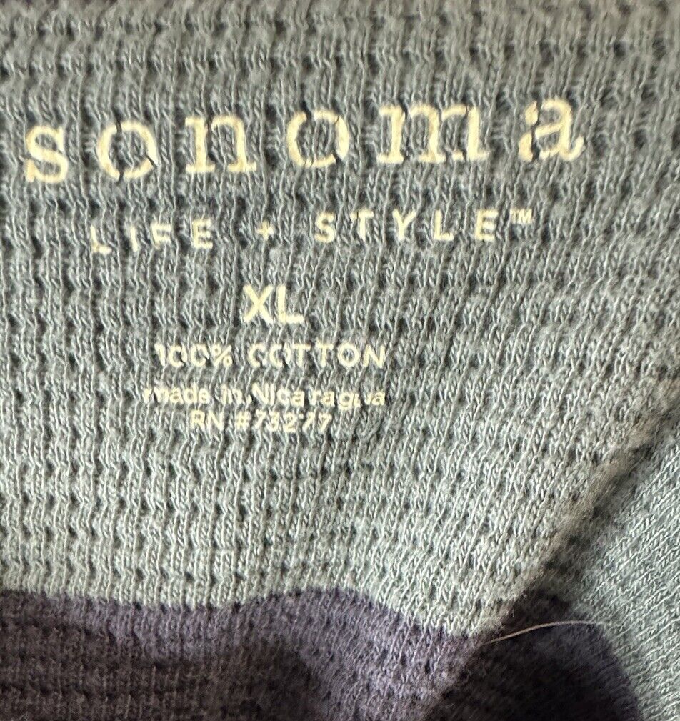 Men's Sonoma Thermal Long Sleeve Shirt Size XL