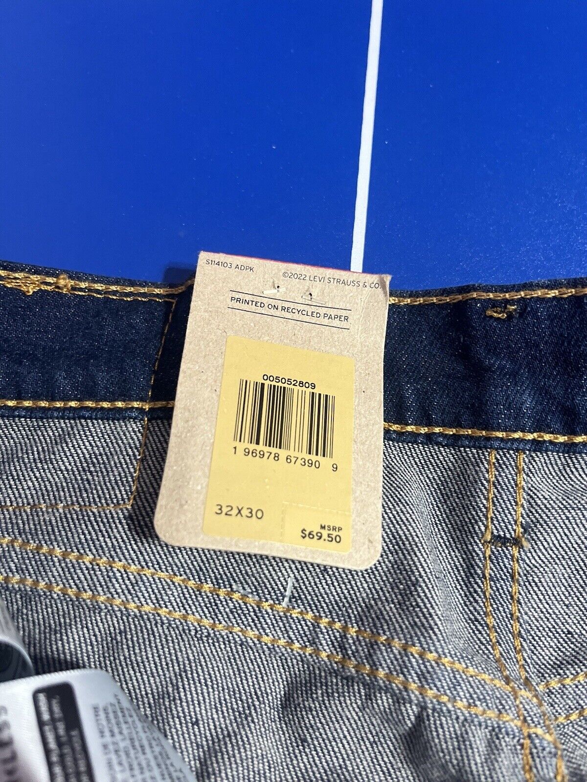 Levi's 505 Vintage Men's Jeans Size 32/30 Dark Wash, Beyond Soft!! Relaxed Fit