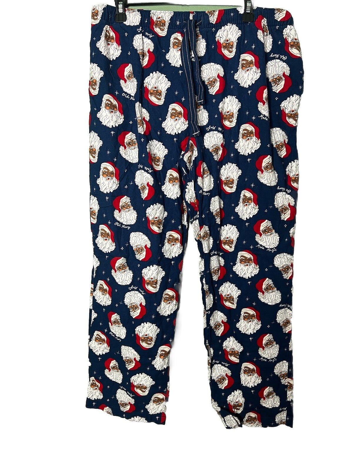 Old Navy Christmas Santa Print Pajama Pants Size XL