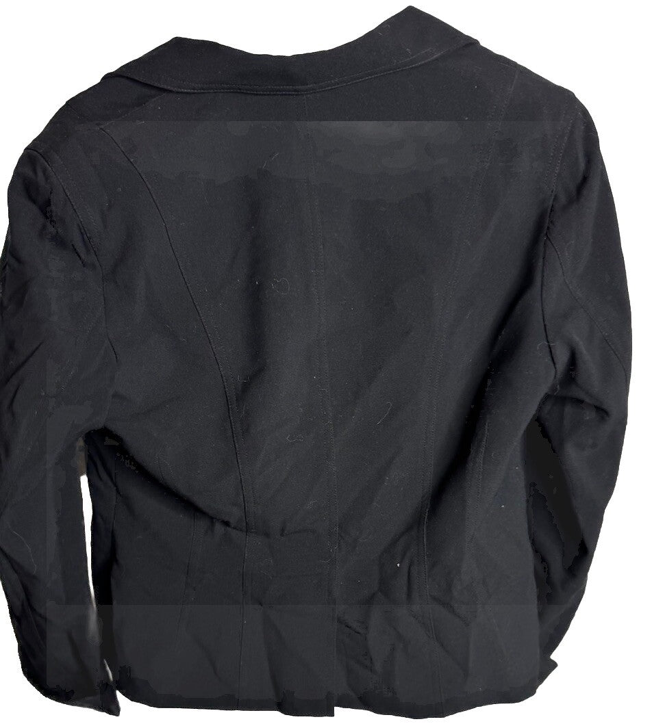 Style & Co Petite 10P Stretch Black Blend Suit Jacket Blazer