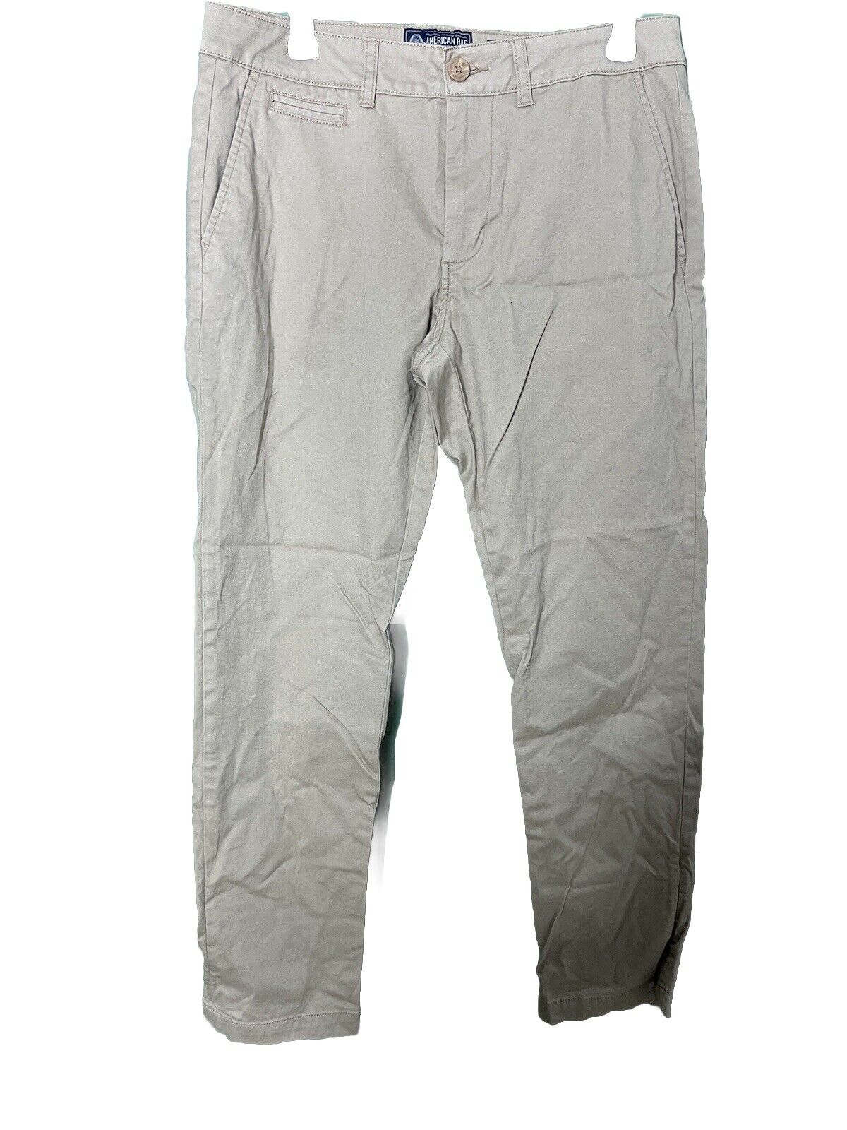 American RagCotton Pants Men's Size 31x30 Straight Leg Tan