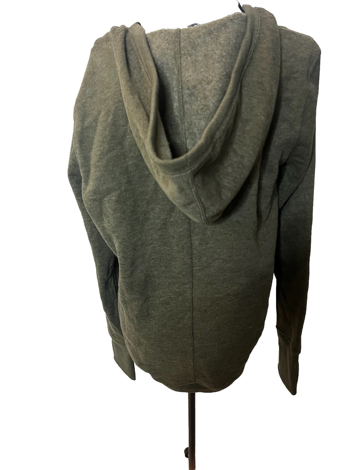 Tek Gear Warm Tek Medium Pullover Hoodie Green Long Sleeve Pocket