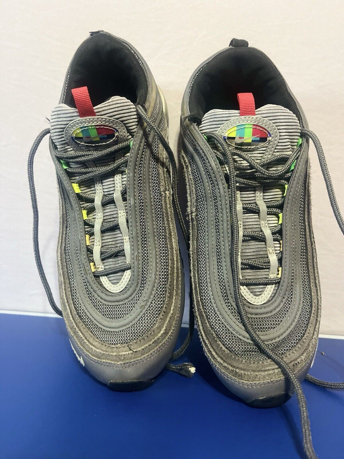 Nike Air Max 97 SE Evolution Of Icon Graphite Gray Mens Size 11.5 DA8857-001