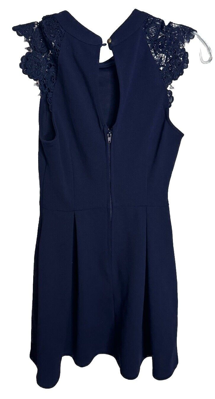 SPEECHLESS Womens Sleeveless Short Party Fit + Flare Dress XS
