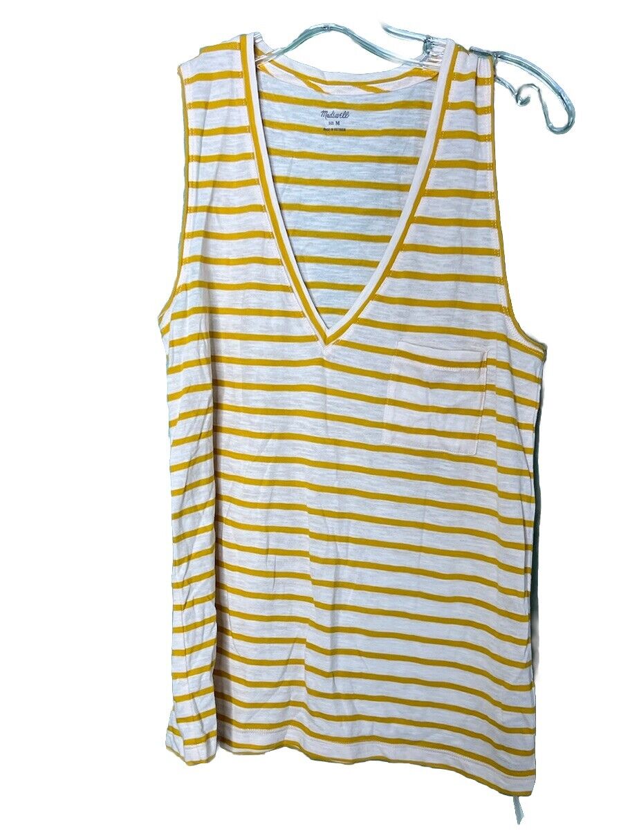 Madewell Women's Size Medium Blouse Tank Shirt Sleeveless