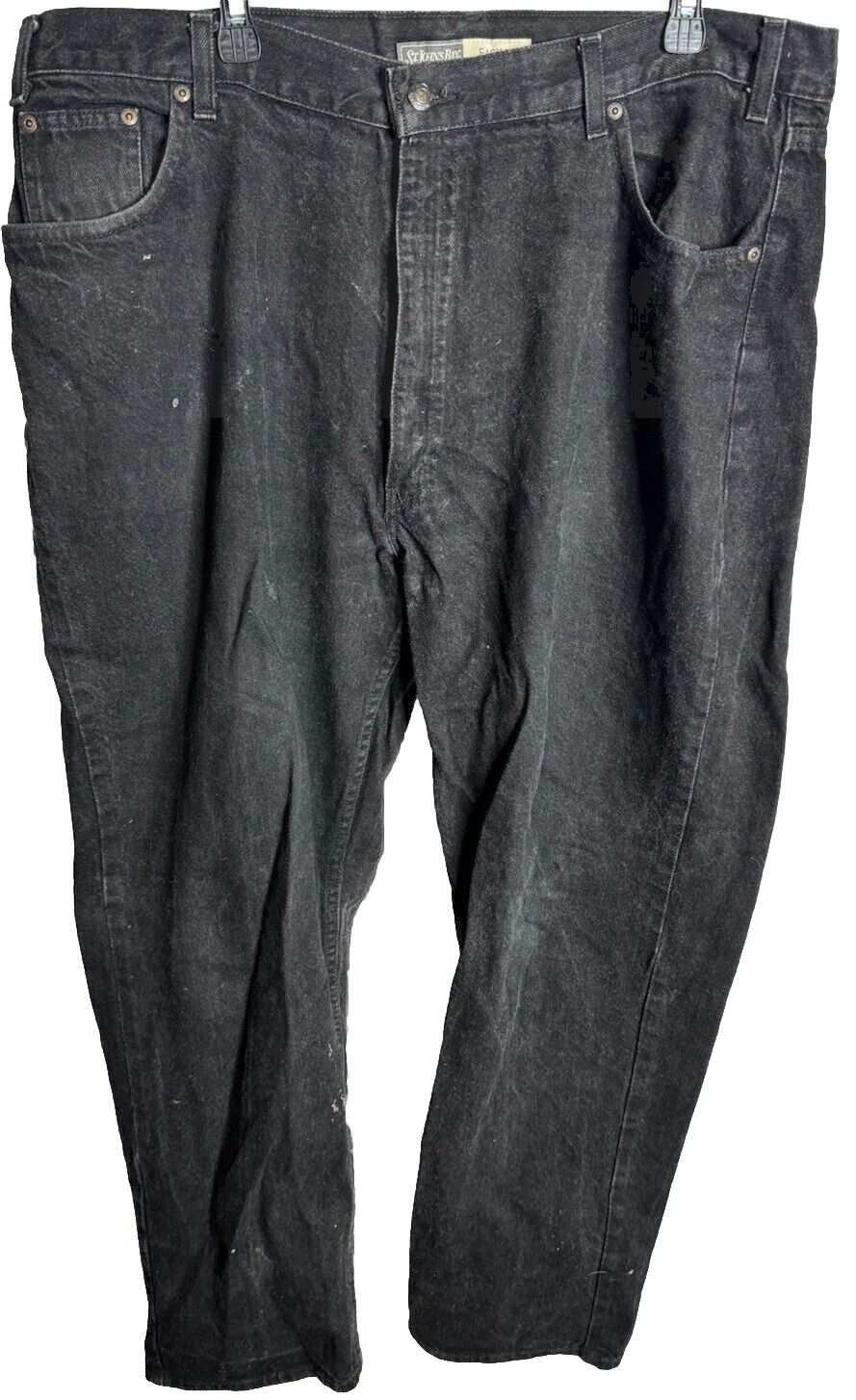 St Johns Bay Mens 40x32 Relax Straight Fit Denim Jeans