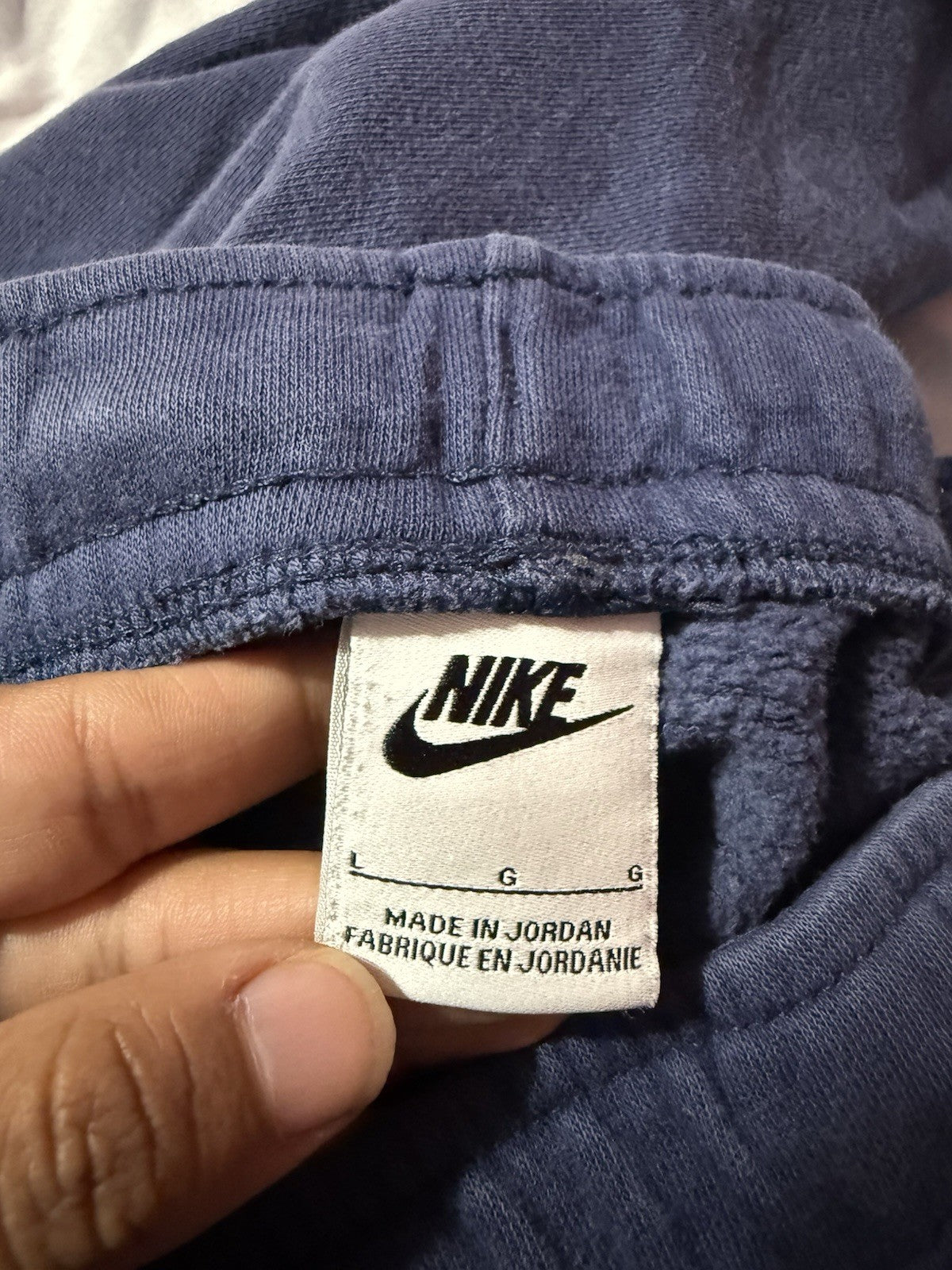 Nike Tech Fleece Men's Jogger Size L - Navy Blue