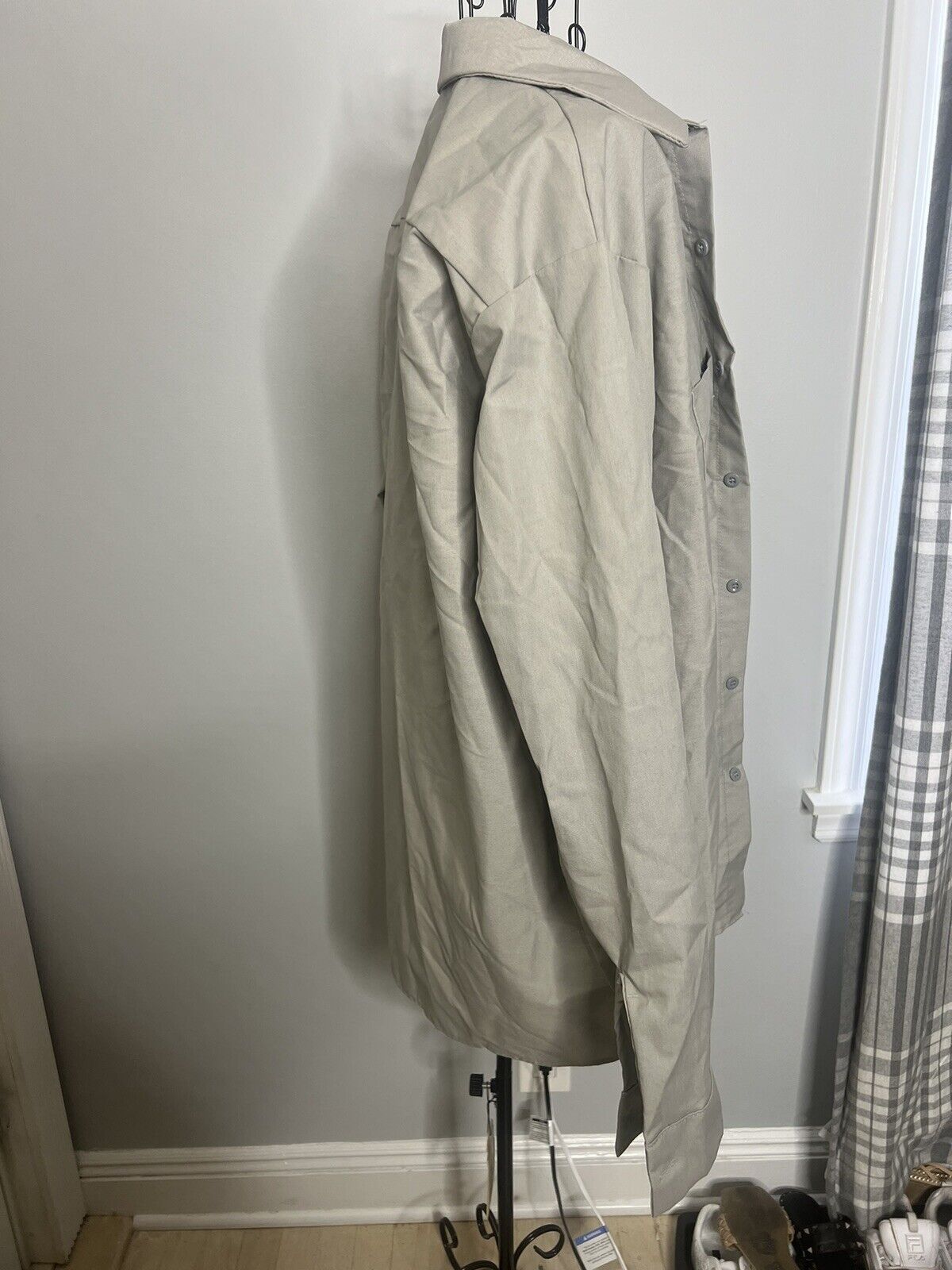 Red Cap Men’s Long Sleeve Work Shirt Size L