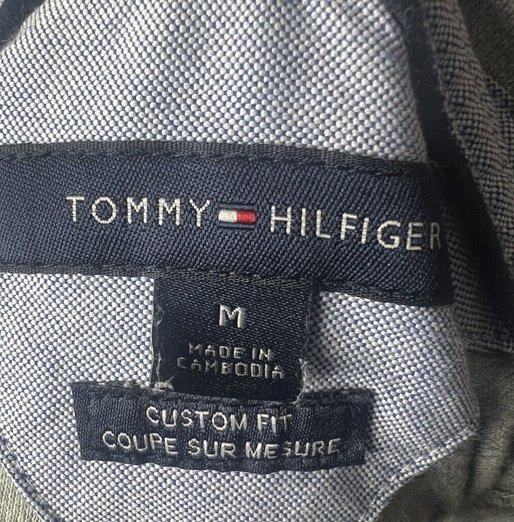 Tommy Hilfiger Polo Shirt Mens Size Medium Casual Short Sleeve