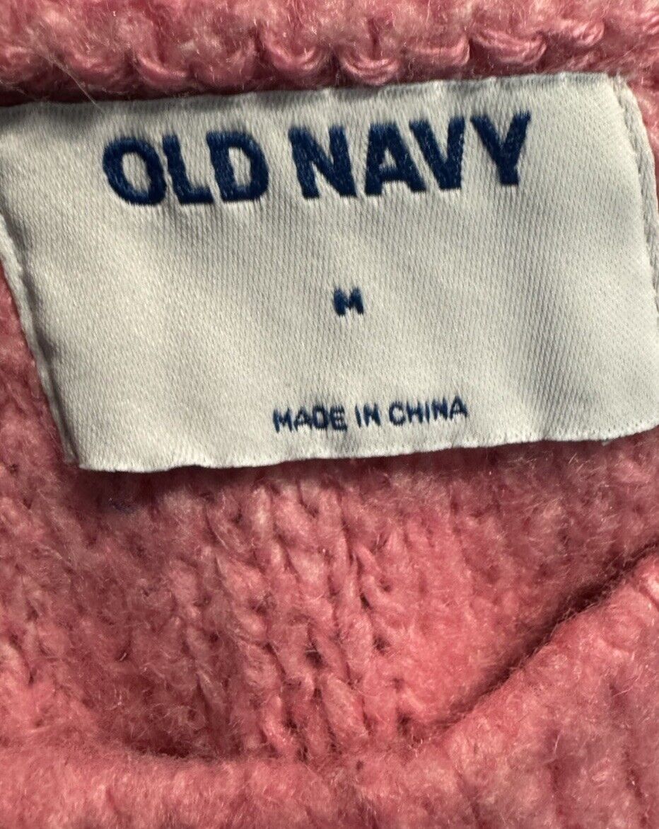 Old Navy Women's Cable-Knit Pullover Sweater Medium