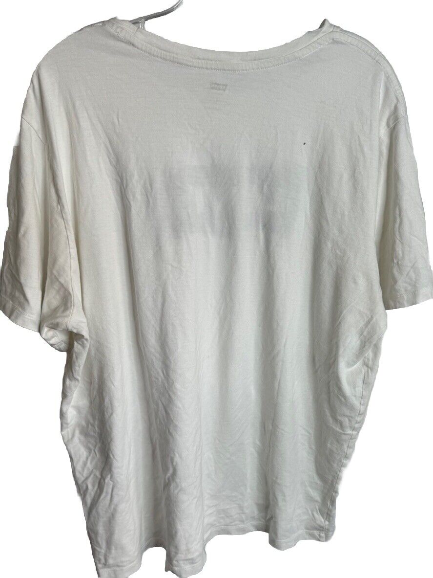 Levi's Strauss & Co. Graphic Logo T-Shirt Mens Size 2XL Crew Neck