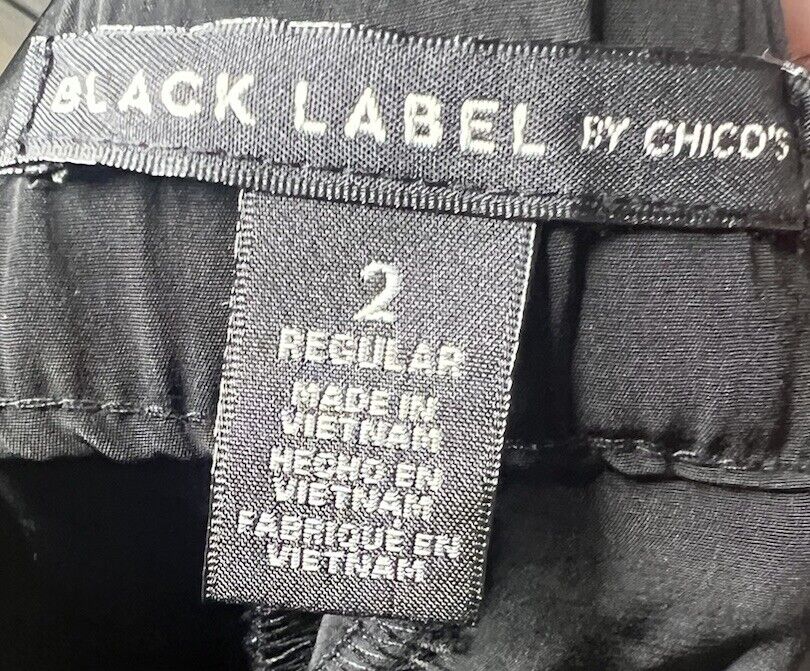 Black Label by Chico's Pants Size 2