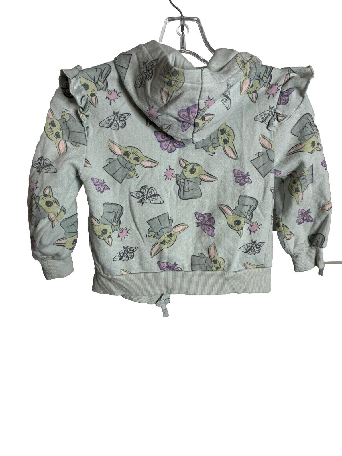 Star Wars Boy's Long Sleeve " Hooded Zip Up Sweatshirt Size 7