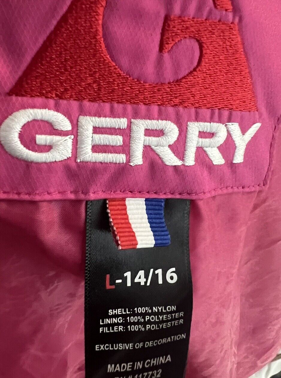 Gerry girls Lightweight Puffer Jacket Coat L 14/16 "Weightless Warmth"