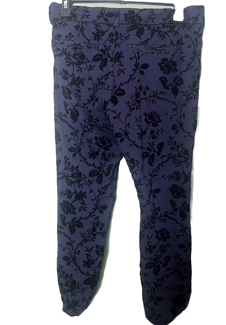 Womens old navy floral pants sz 4