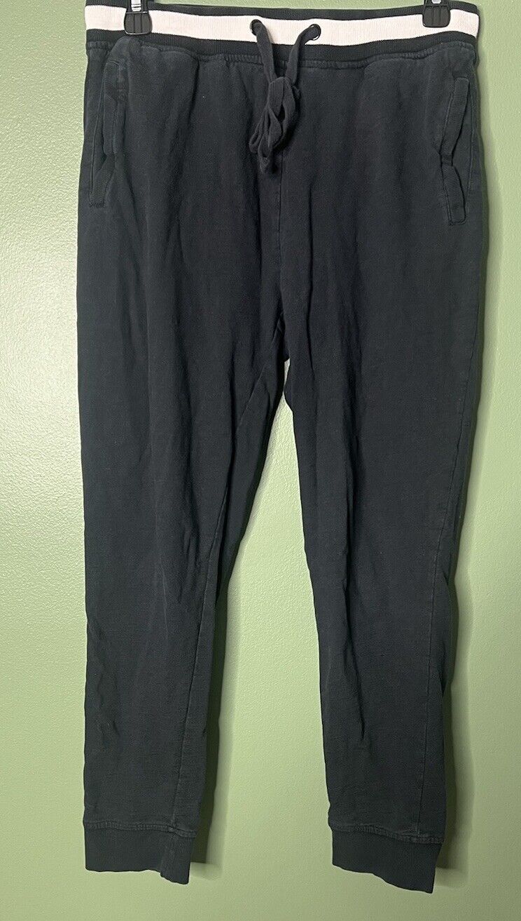 Forever 21 Women's Lightweight Sweatpants Casual Solid Black Size M