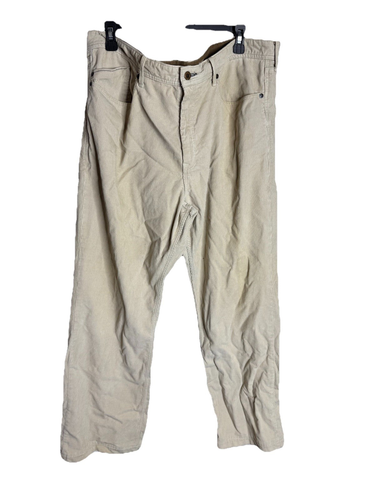 Banana Republic Straight Fit Mens Pants Size 38x32 Cotton Blend High Rise