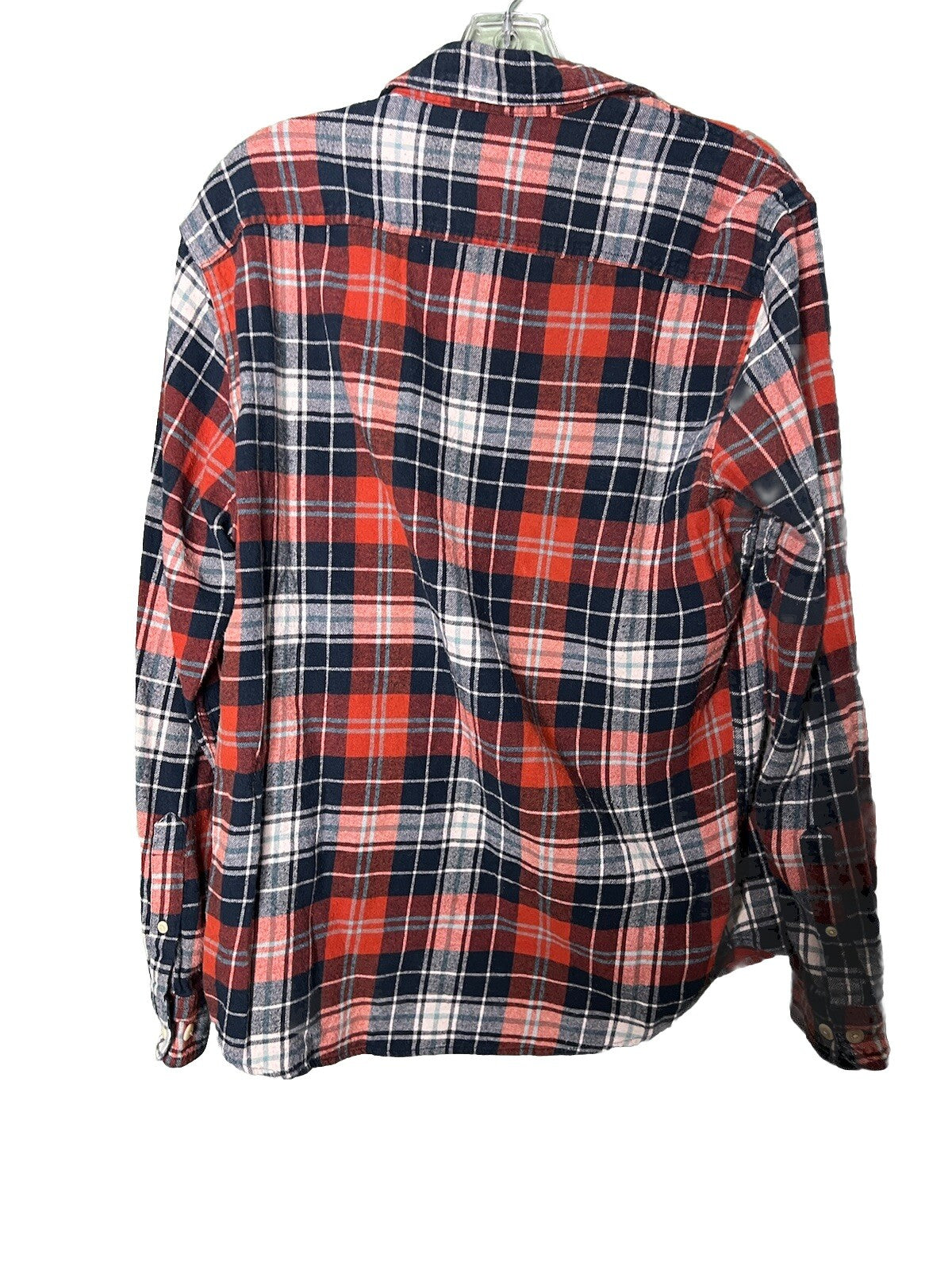 Sonoma Mens Shirt Size Medium Plaid Long Sleeve Button Down