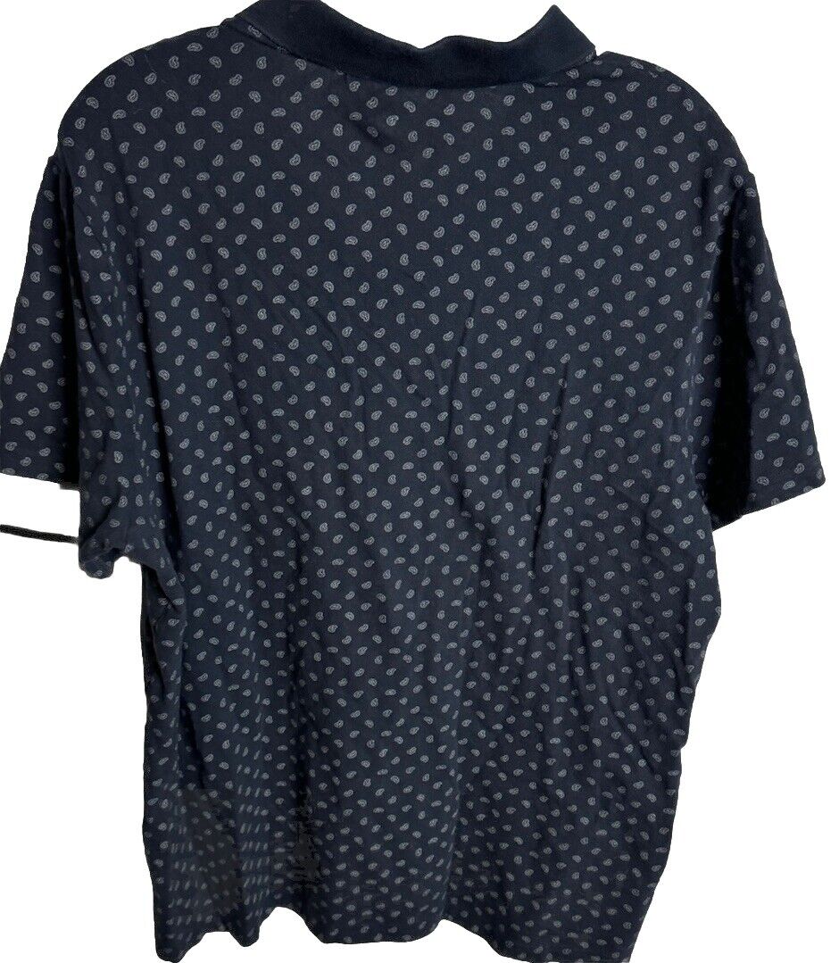 Michael Kors Polo Shirt Men's Large Short Sleeve