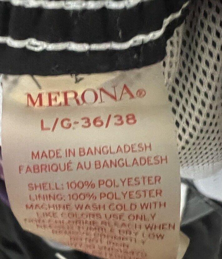Merona Mens Size Large Board Swim Shorts Trunks