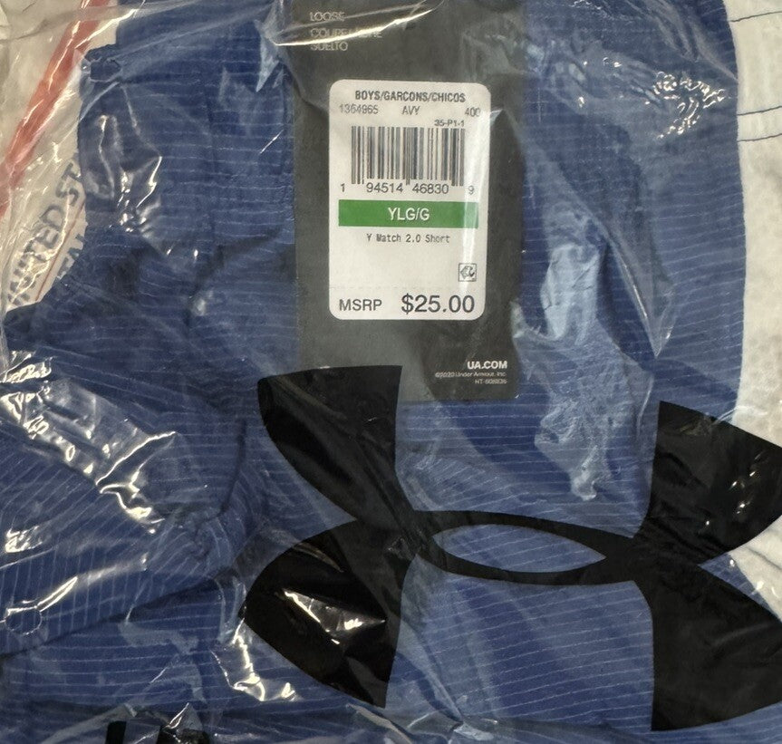 Under Armour Athletic Shorts, New, Size Large (Youth)