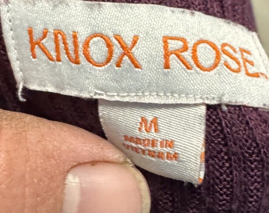 Knox Rose, Women's Size Medium Long Sleeve, Pullover