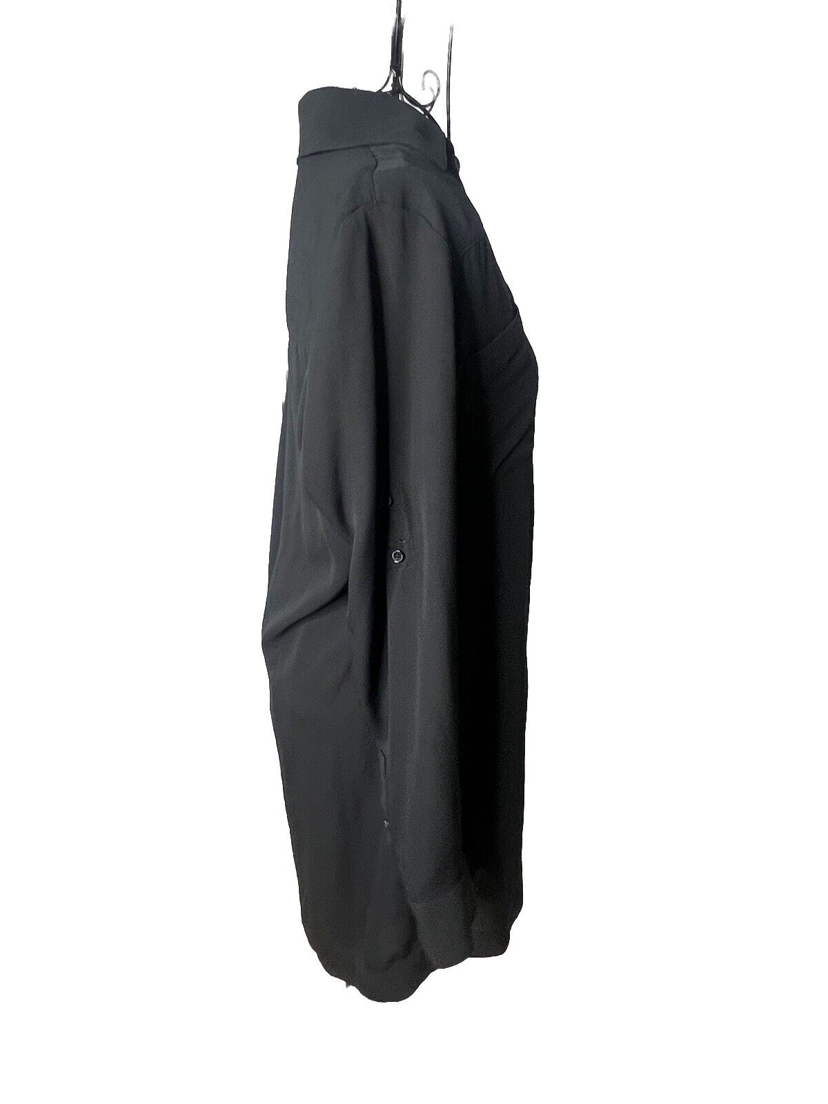 Express Black Shirt Dress Long Sleeve Size S/p
