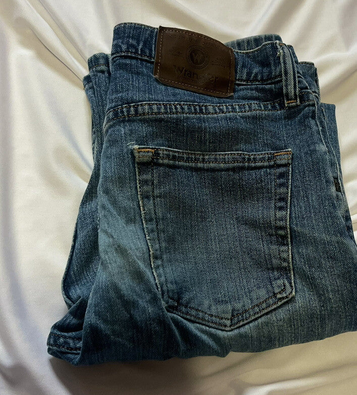 Wrangler Jeans, Men’s Size 30x30, Regular Fit, Blue Denim Pants