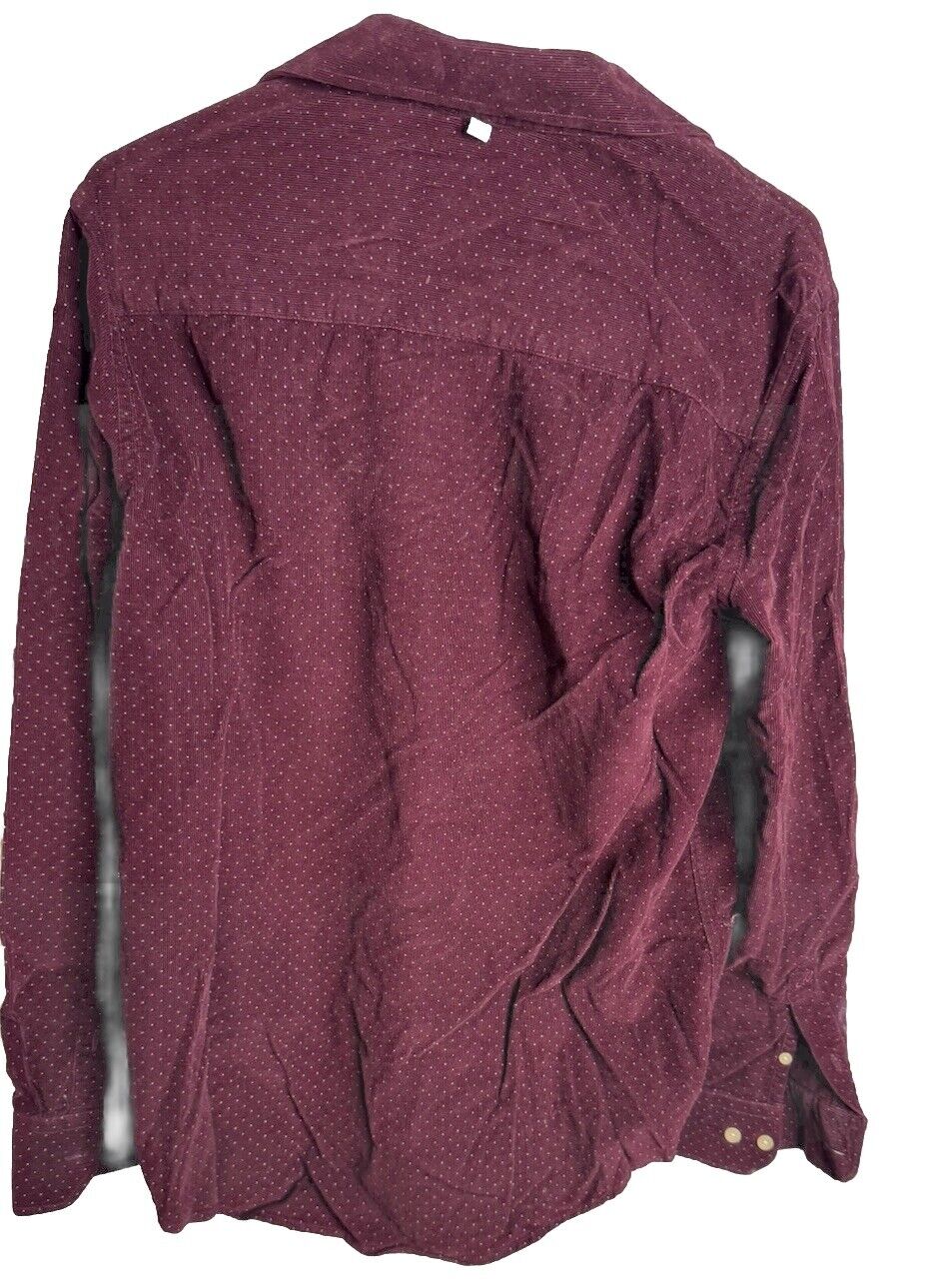 John Lennon Mens Size medium Long Sleeve Button Up Dress Shirt