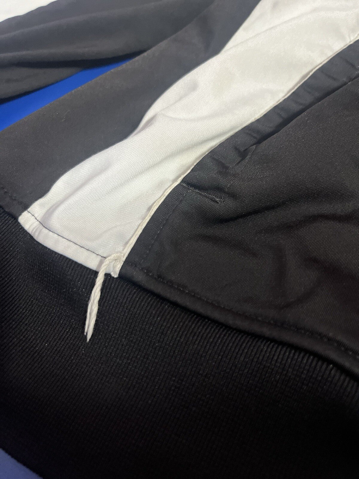 PUMA Mens Graphic Tracksuit Top Jacket Large Black Colourblock Polyester
