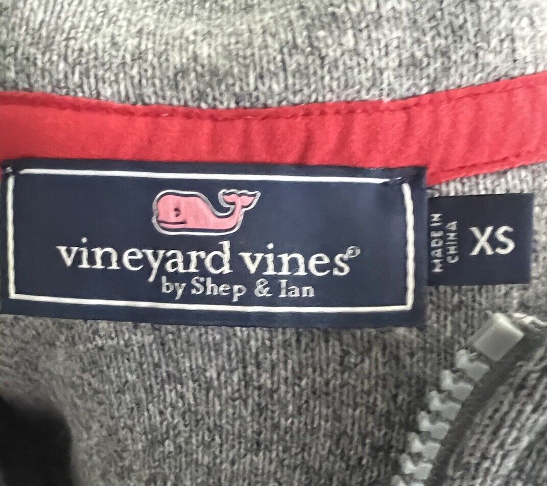 Vineyard Vines Sweater Mens Extra Small Performance Quarter Zip Pullover