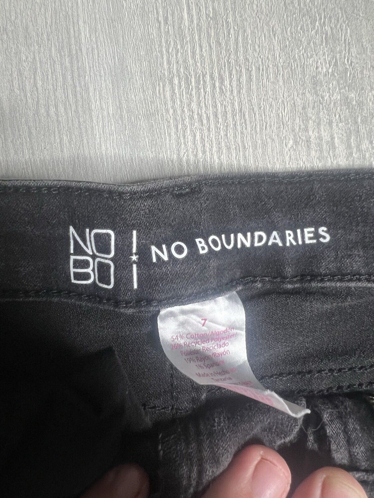 No Boundaries Women's Size 7 Blue