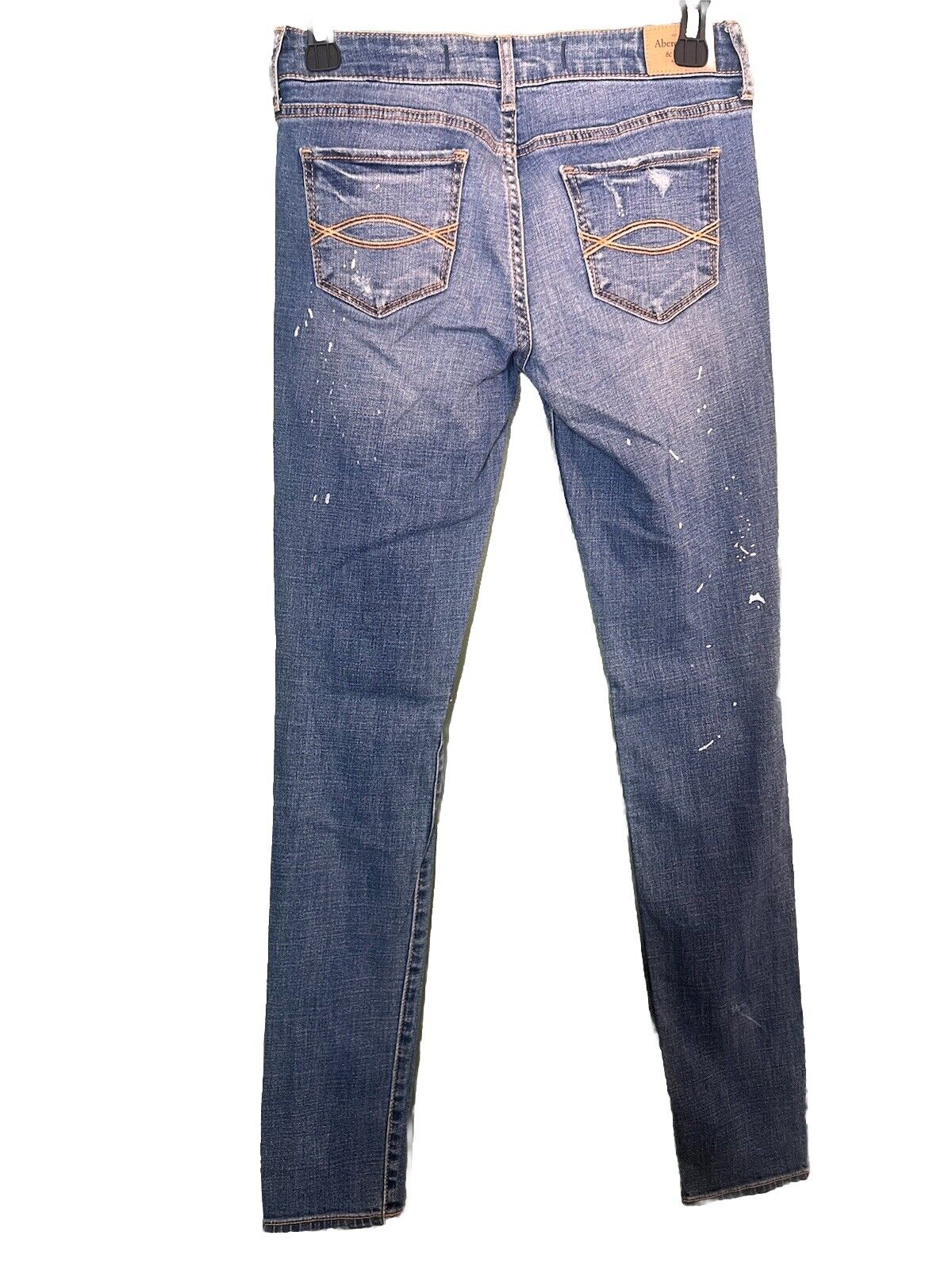 Abercrombie and Fitch Women's Straight Fit Jeans Blue Size 2 w26