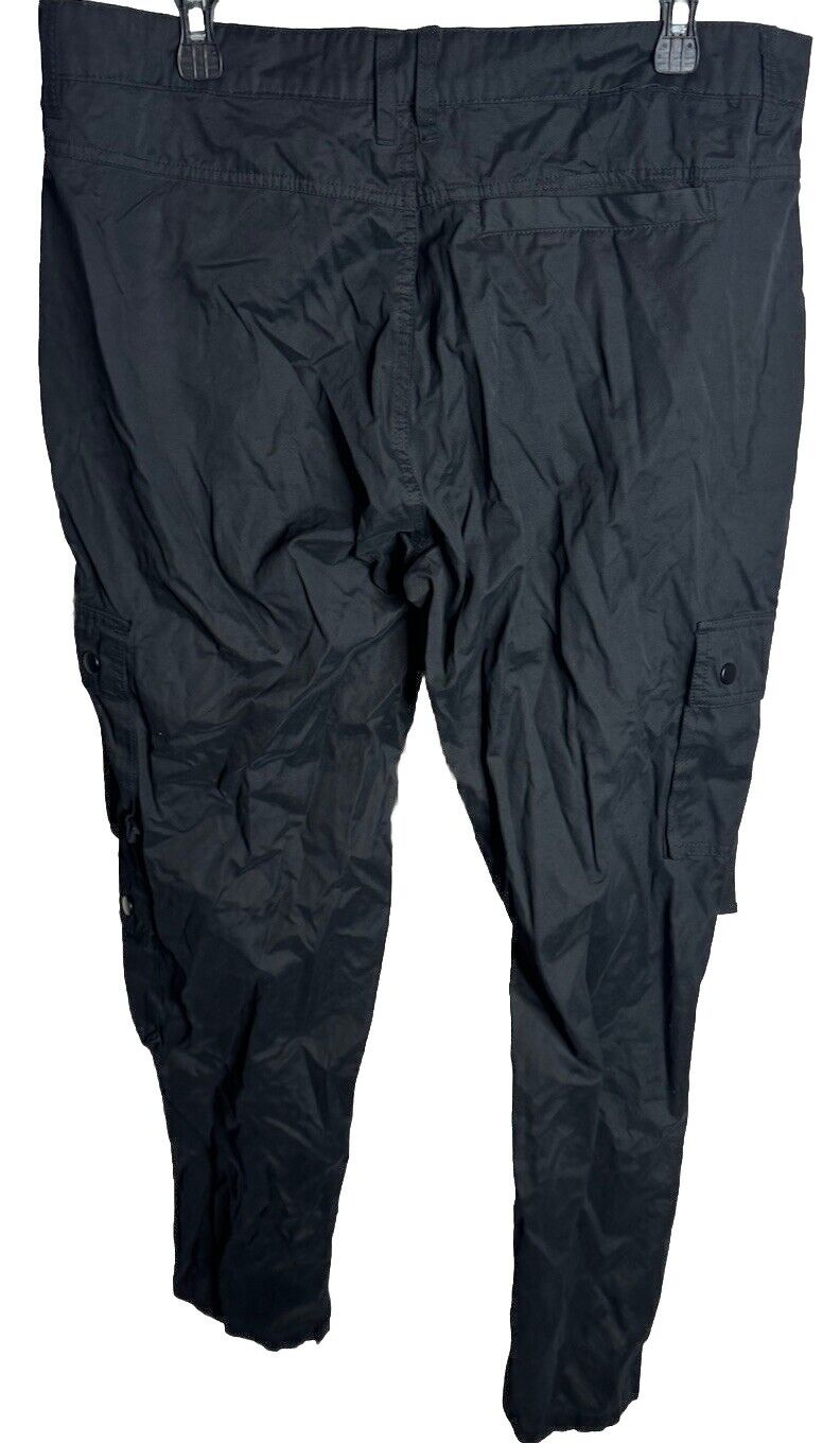 Forever 21 Men's Slim Black Cargo Pants Size USA 36