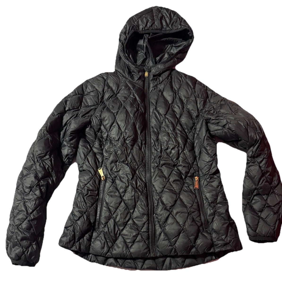 Michael Kors packable down fill jacket M, Black, High Quality Don’t Miss Out OBO