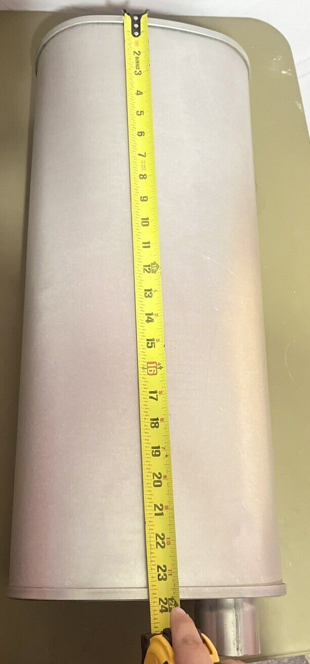 Muffler, Unknown Brand, Mint Condition, Never Used, 2.25 Inch Connections,