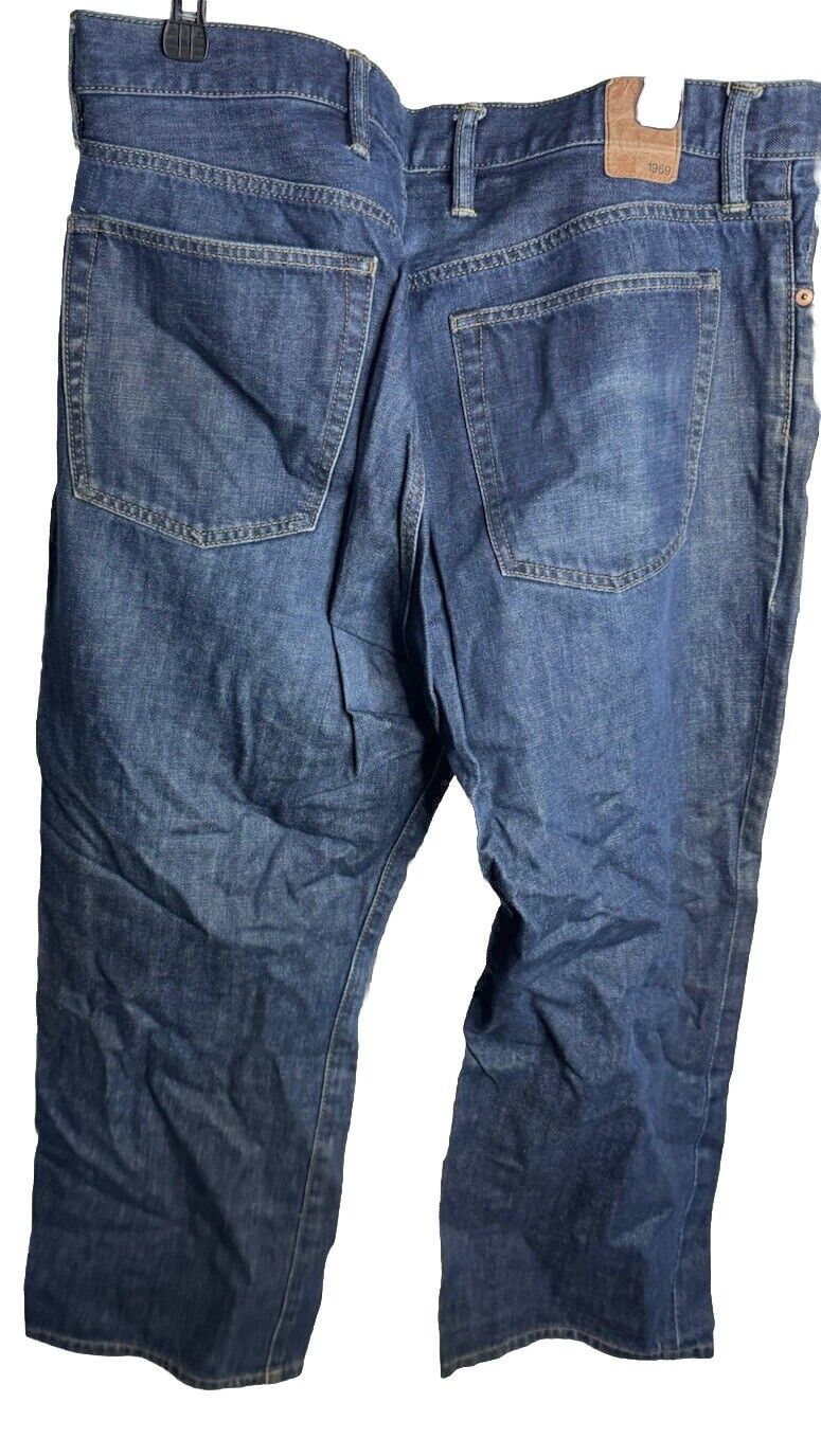 Gap Jeans Mens 38x30 Blue Dark Wash Denim