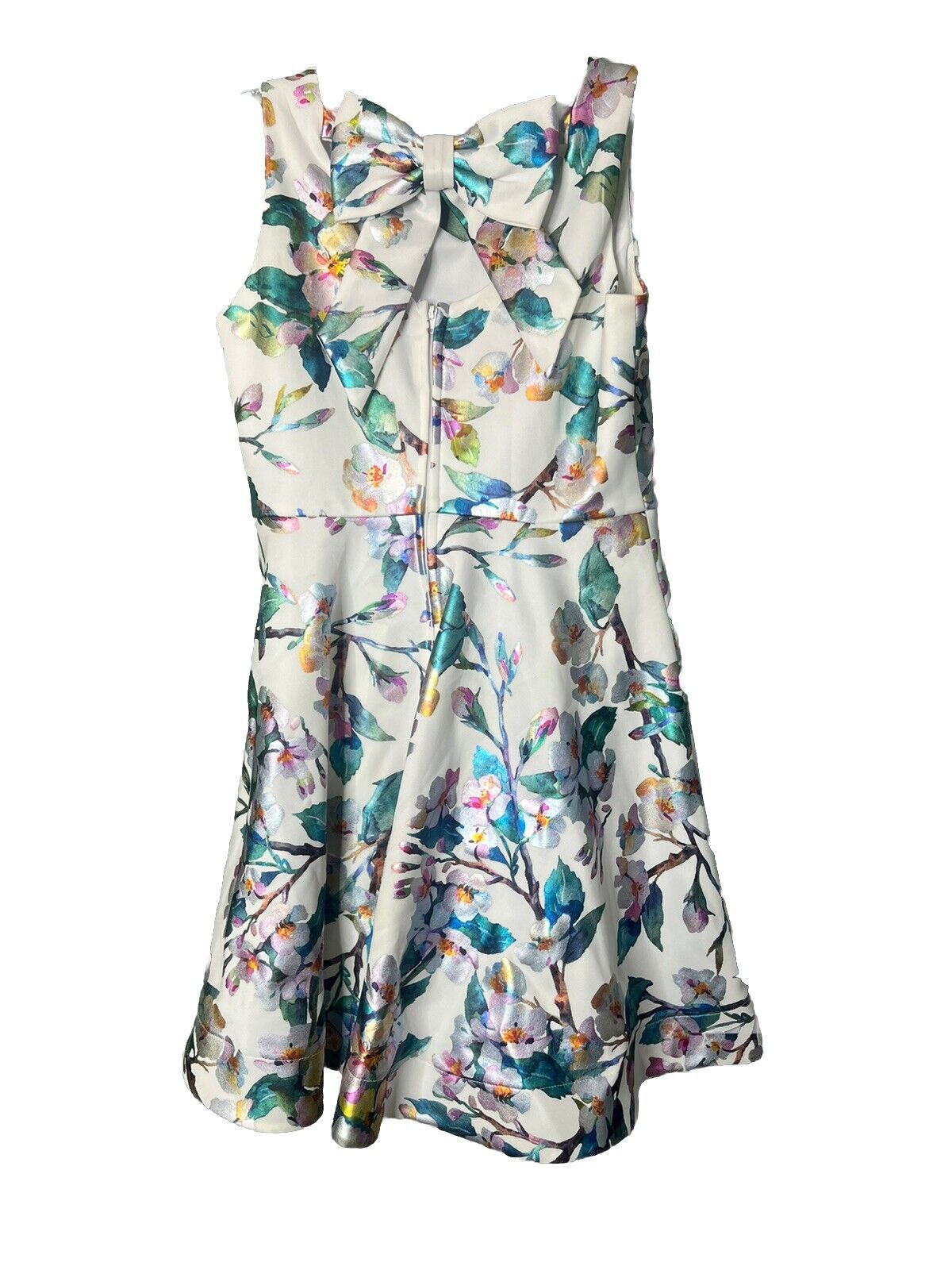 Girls Dresses 14 Floral Dress Sleeveless Rare Editions