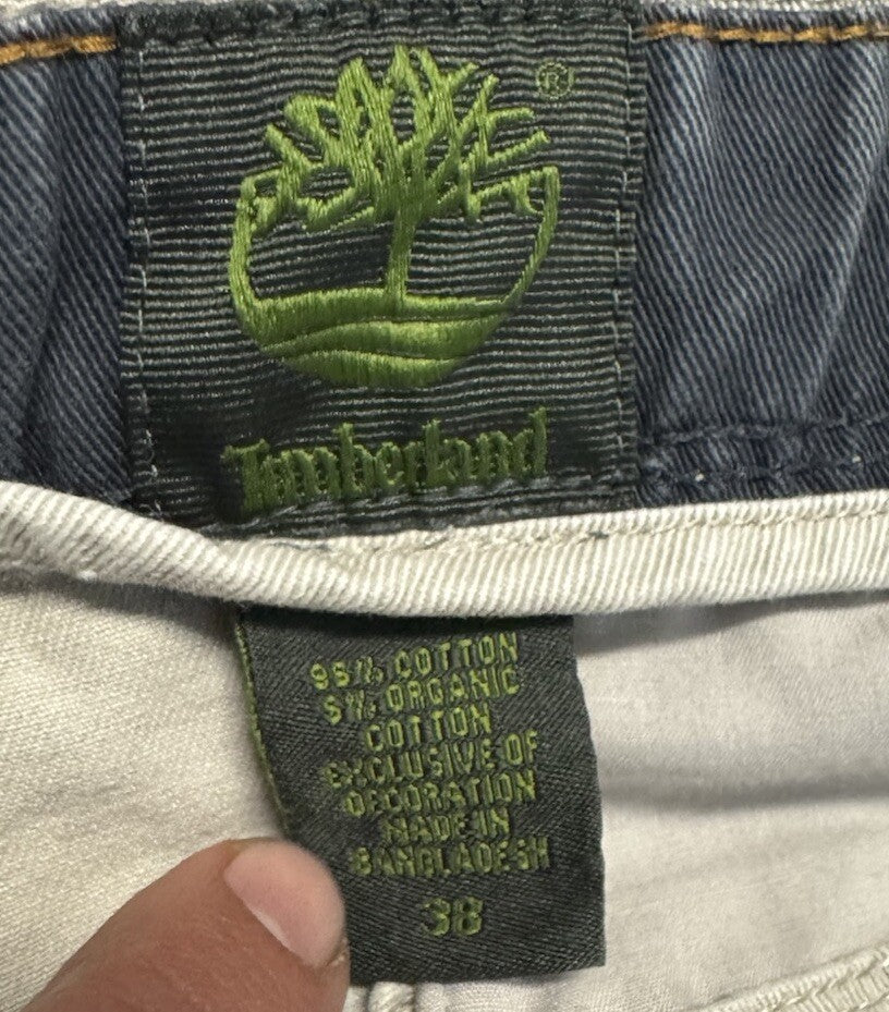 Timberland Cargo Shorts Size 38 Outdoor Streetwear Loose Fit 11'' Inseam