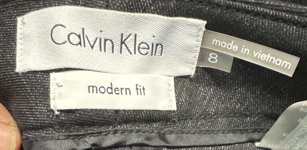 Calvin Klein Pants Womens Size 8 Stretch Mid Rise