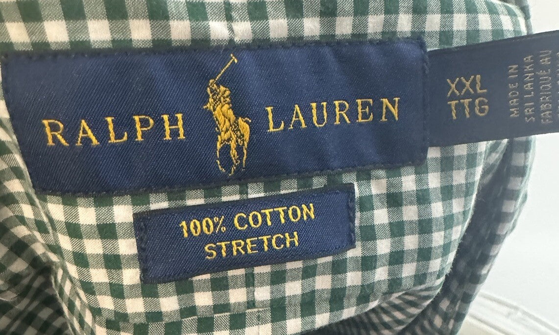 Ralph Lauren Mens Long Sleeve Button Down Shirt Size 2XL