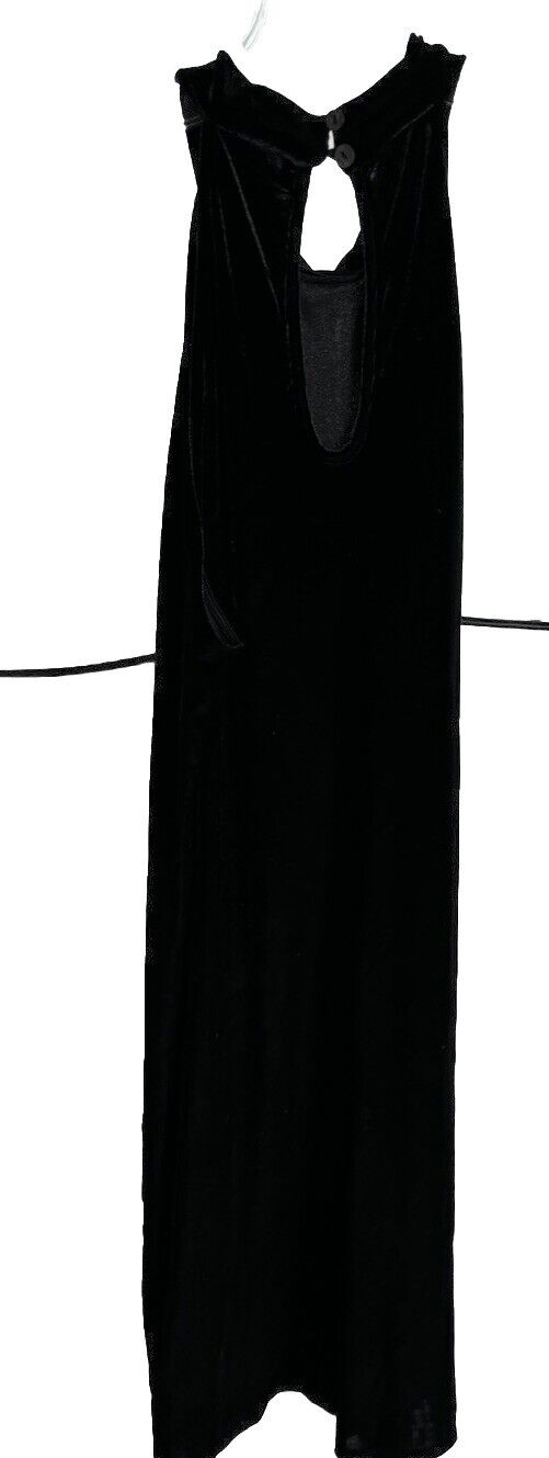 Envelope Long Black Sleeveless Side Slit Dress size Large
