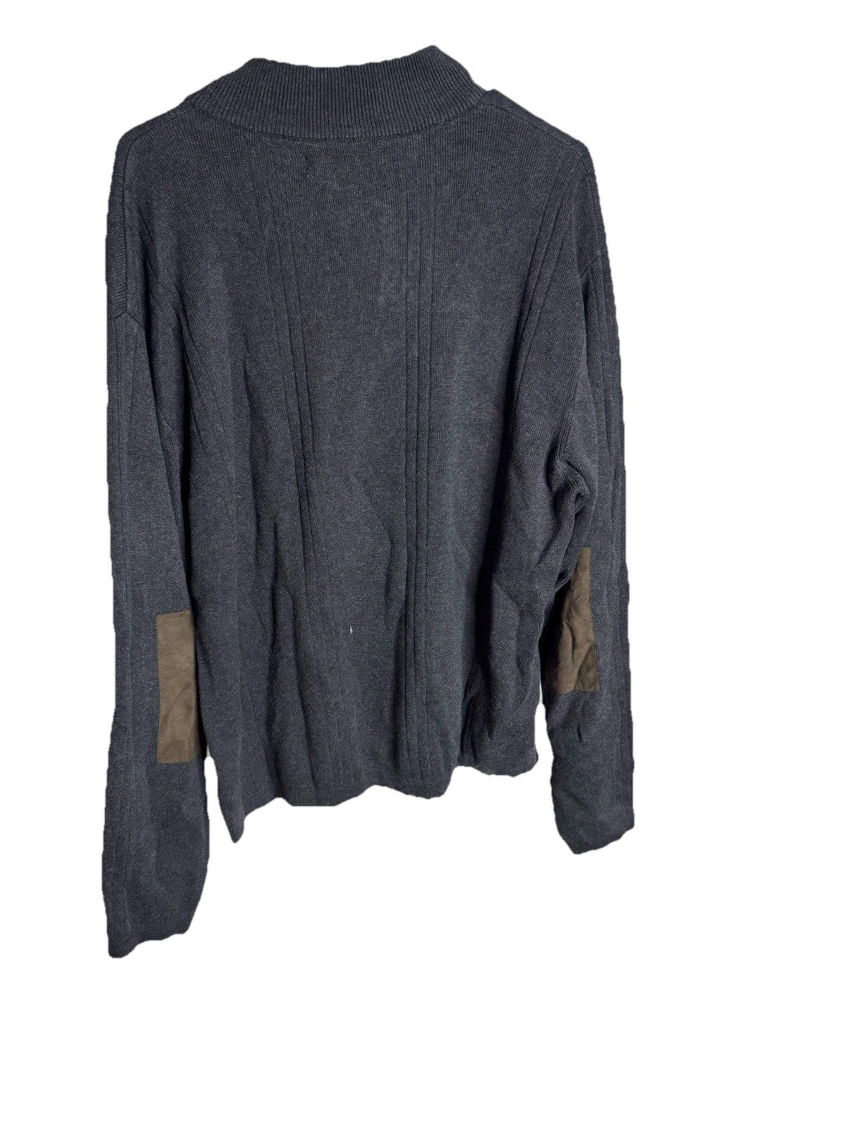 Alex Cannon 1/4 Zip Pullover Mens L Mock Neck Sweater