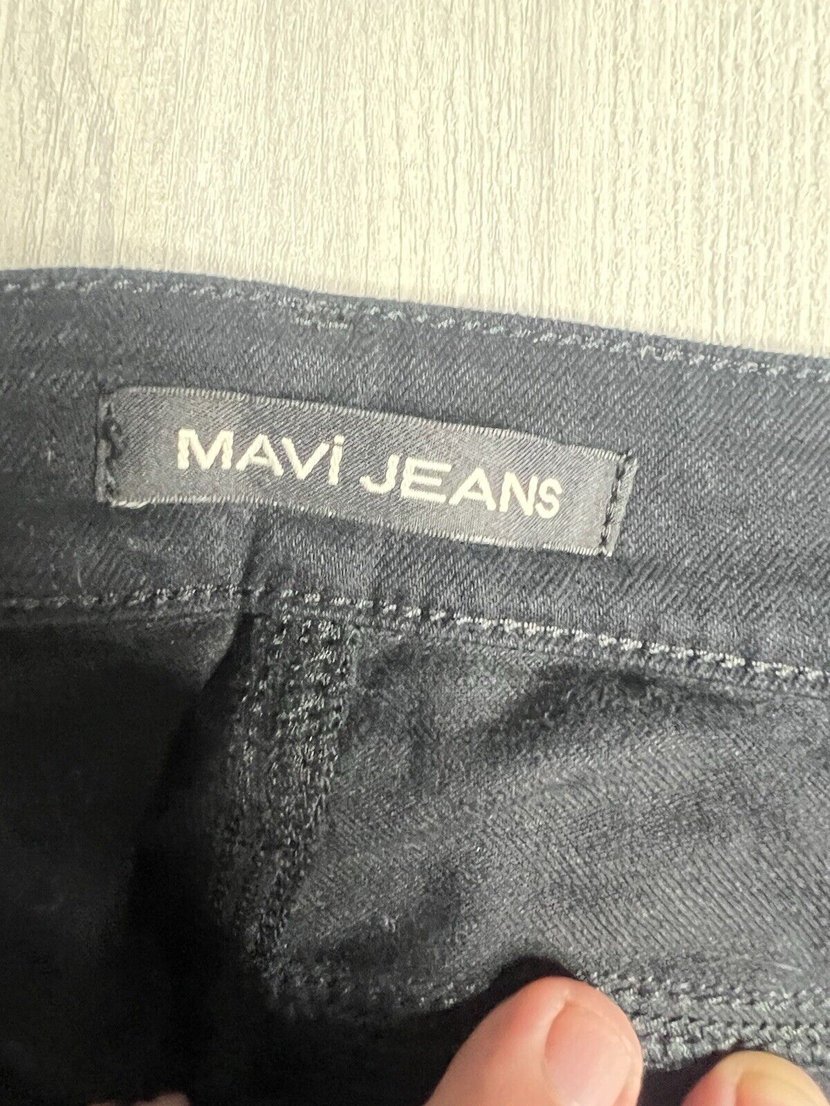 Mavi Black Denim Mens 34x32 Jeans Jake Slim Leg