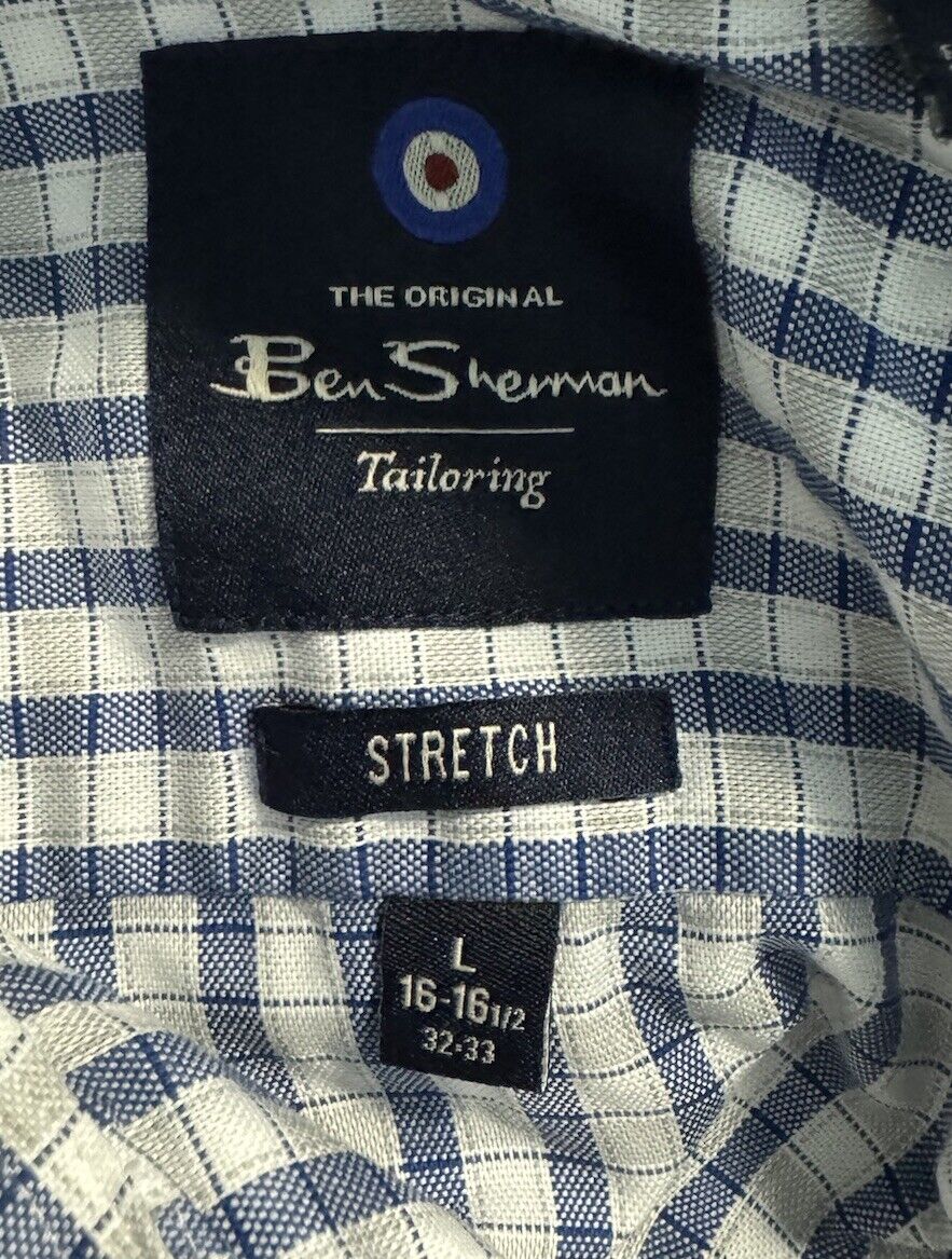 Ben Sherman Limited Edition Special Brew long sleeve button shirt, Large