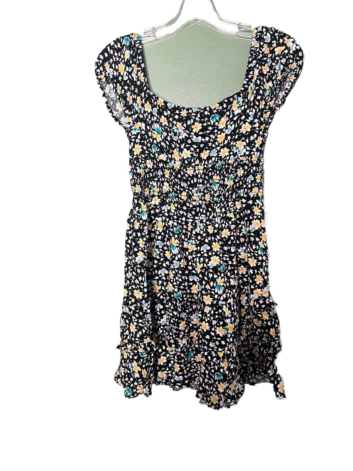 Aeropostale Dress Womens Small Sleevles Floral Casual NWT
