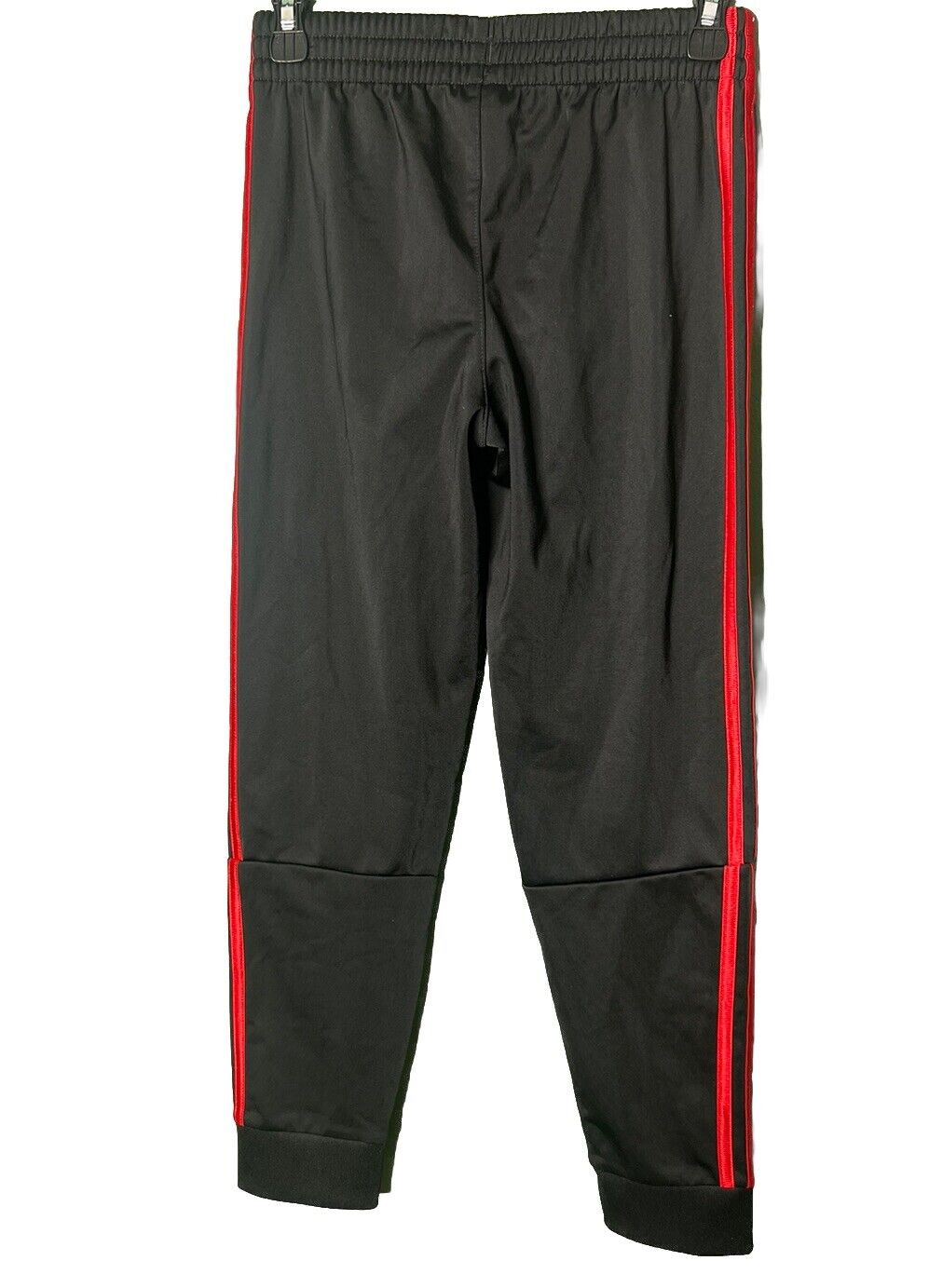 Adidas Boy Pants 10/12 Nylon Elastic Waist Tapered Leg Activewear Jogger