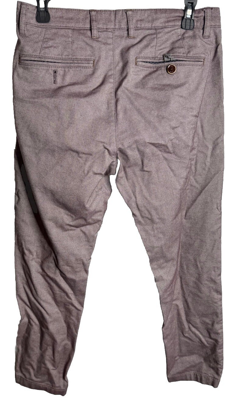 Ted Baker Pants Mens 30R Preppy Straight Leg Business Professional