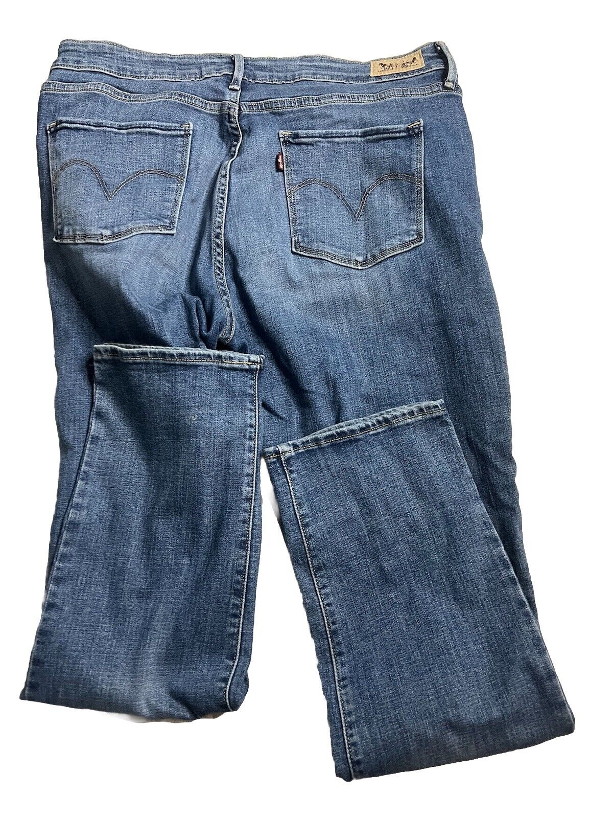 Levis women's mid rise Skinny blue jeans size 6,